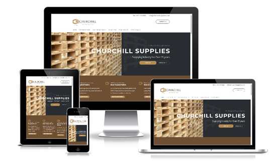Visit P Churchill Supplies - Web Designer Stoke on Trent