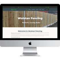 Web Designer Stoke For Wulstan Fencing