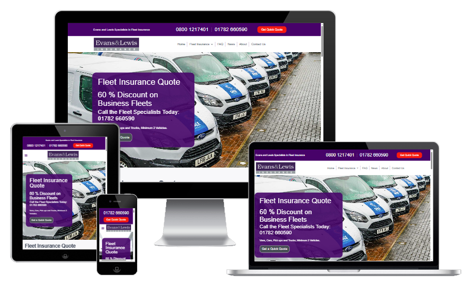 TRdesigns Web Designer Visit Fleet Insurance Quote