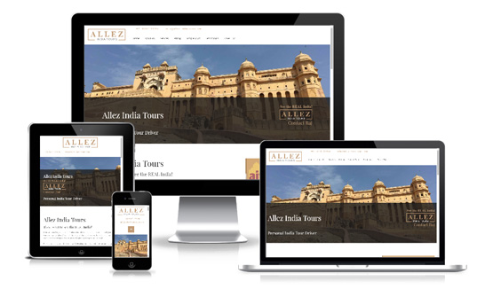 Allez India Tours - Web Designer Stoke on Trent