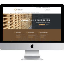 Web Designer Stoke For Churchill Supplies