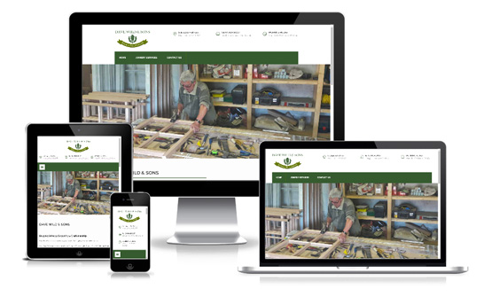 Dave Wild & Sons Joinery - Web Designer Stoke on Trent