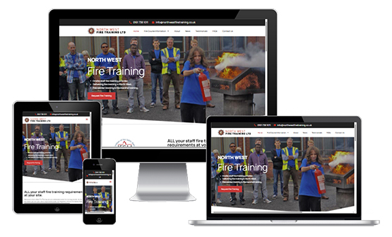 North West Fire Training - Web Designer Barmouth Gwynedd