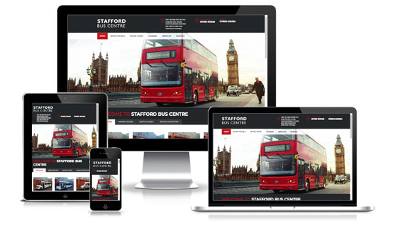 Stafford Bus Centre - Web Designer Stoke on Trent