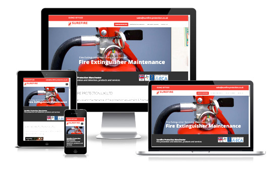 Surefire Protection Manchester - Web Designer Stoke on Trent