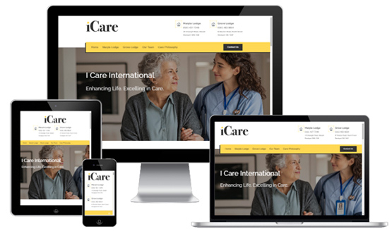 I Care International Stockport - Web Designer Stoke on Trent