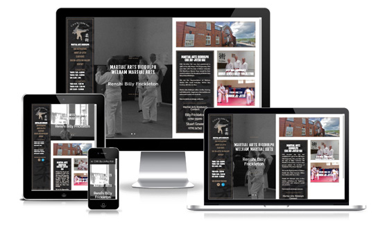 Martial Arts Biddulph  - Web Designer Stoke on Trent